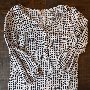 Merona 3/4 sleeve blouse